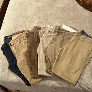 American Eagle/Levi men’s pants